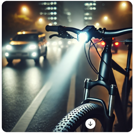 심야 자전거후레쉬