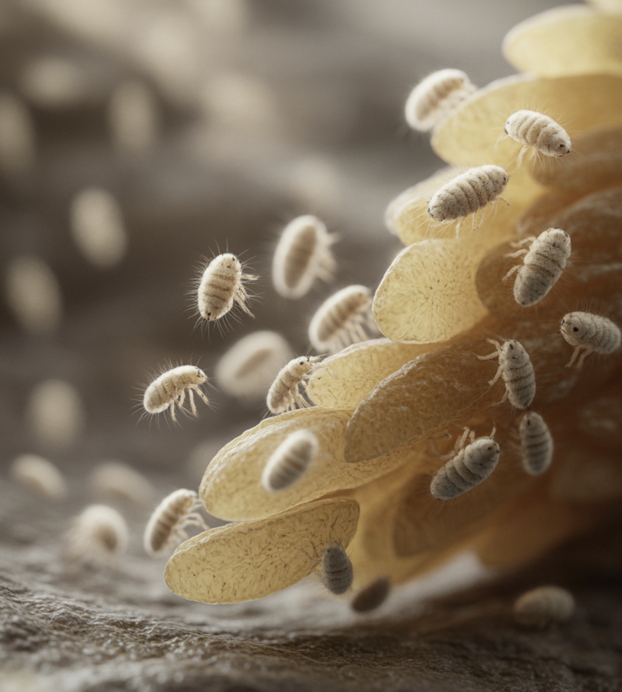 먼지인 줄 알았지? 이 벌레의 정체