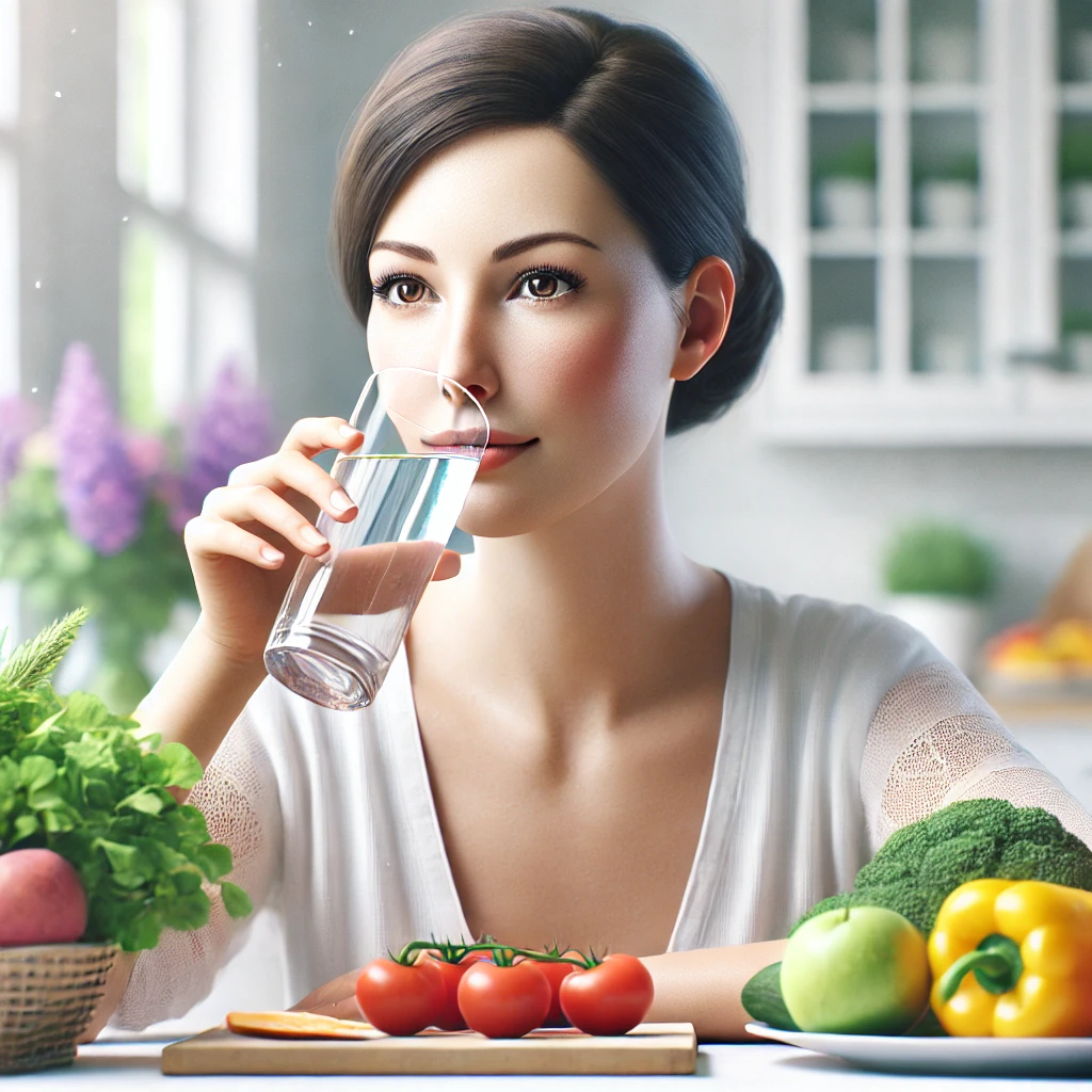 충분한 수면과 수분 섭취