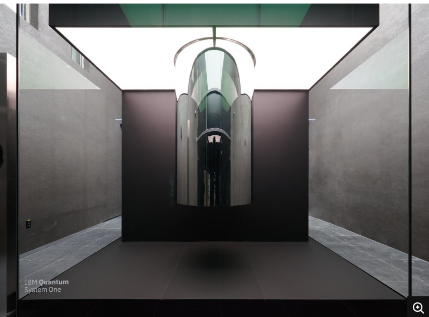양자컴퓨터 출처 연세대 송도 국제캠퍼스 퀀텀컴퓨팅센터에 설치된 &lsquo;IBM 퀀텀 시스템 원&rsquo;의 모습. IBM 제공