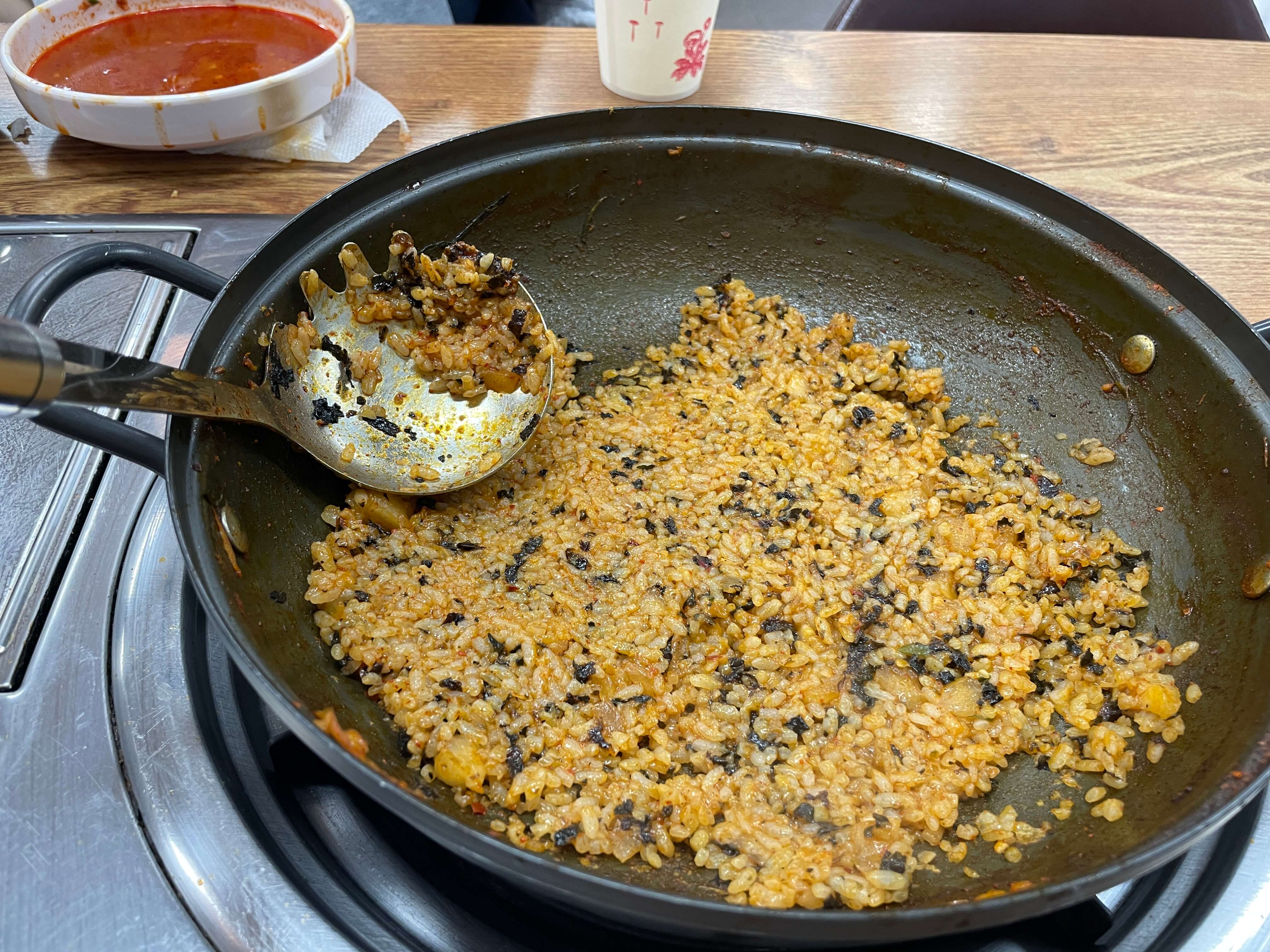 동탄 진닭한마리 볶음밥