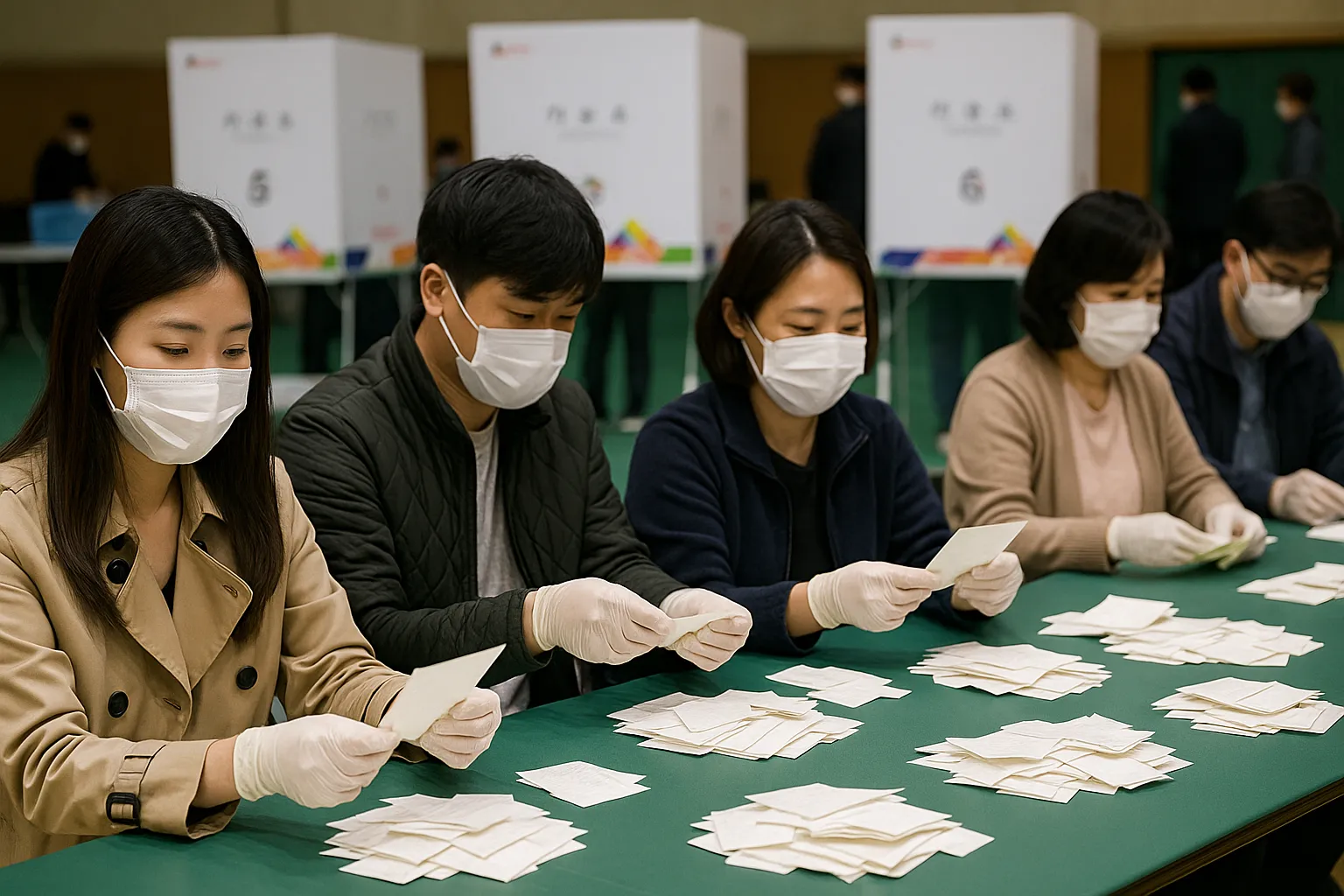 대통령선거 개표1