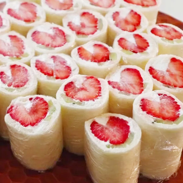 딸기롤 샌드위치 맛있게 만드는 법 황금 레시피