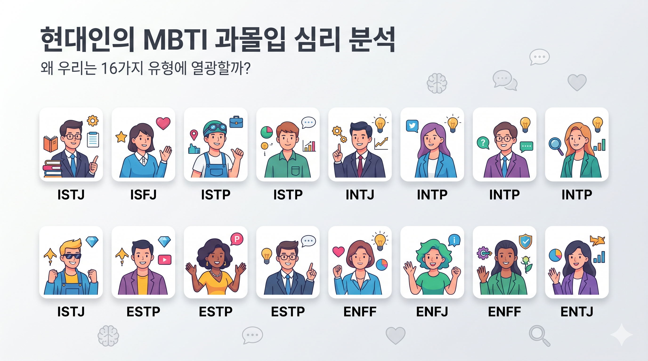 mbti 관련 사진