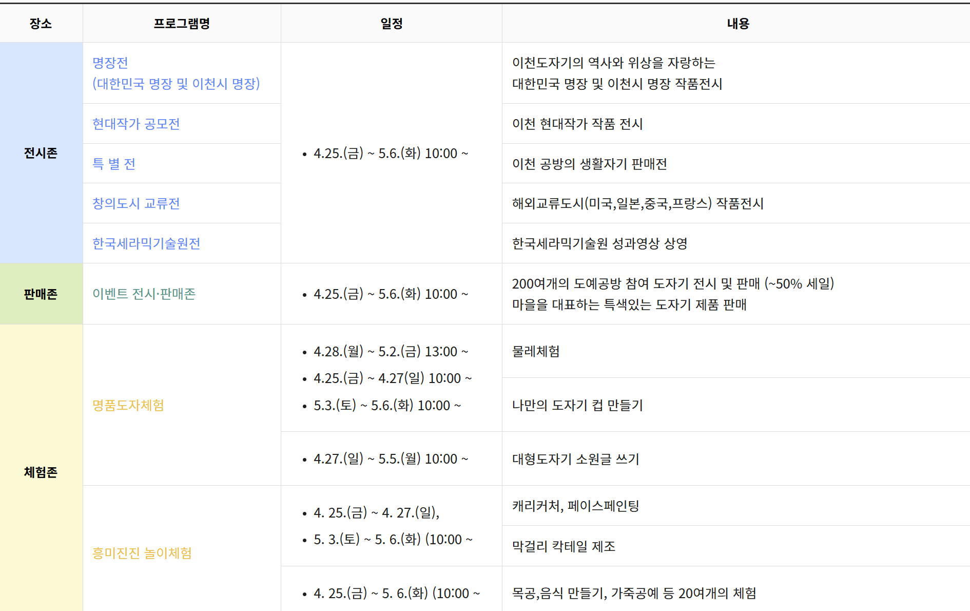 2025 이천 도자기 축제