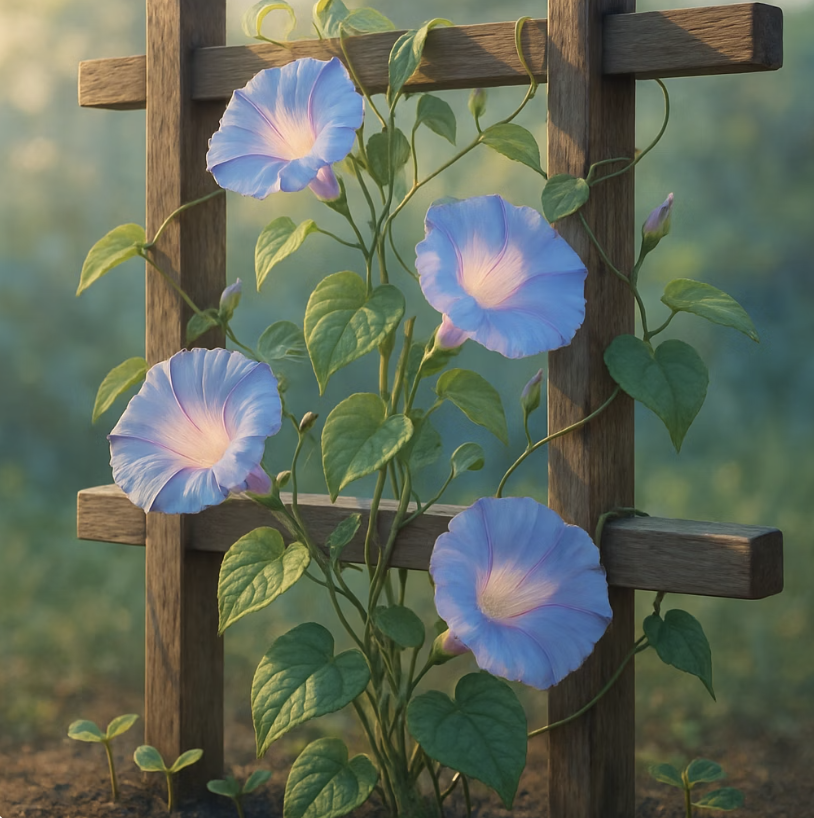 하늘을 향한 사다리, 지지대 세우기