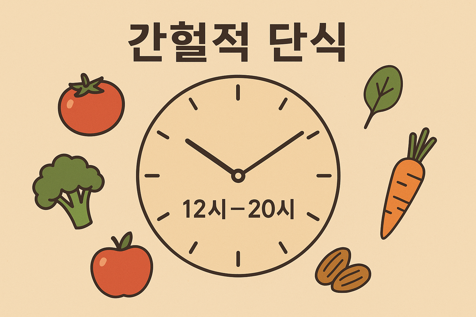 간헐적 단식 관련 사진
