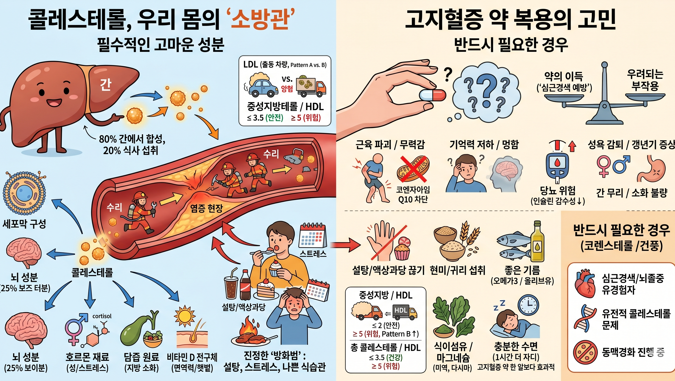 고지혈증 약 복용전 꼭 알아야 할 것