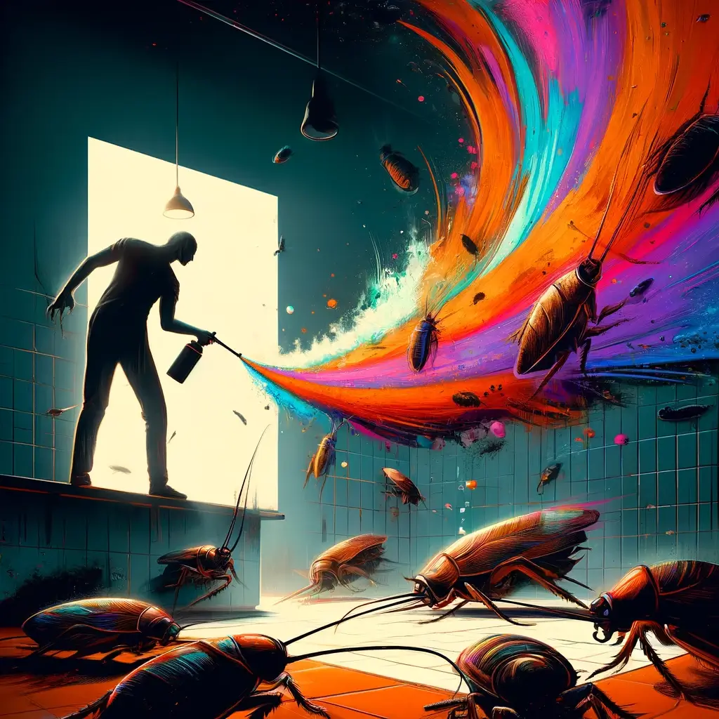 바퀴벌레 죽이는 꿈 해몽