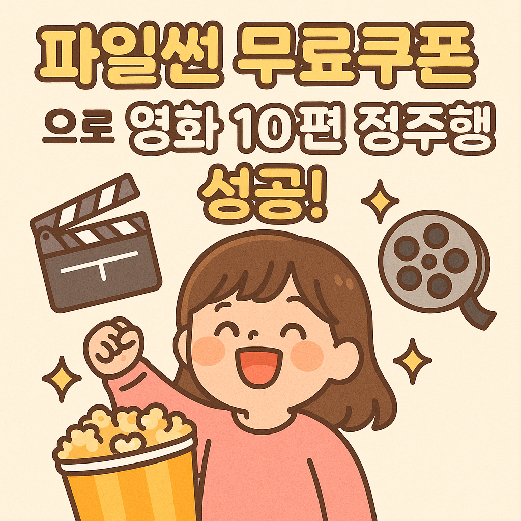 파일썬 무료쿠폰으로 받은 추천 영화 TOP10 &ndash; 이건 진짜 봐야 해요!