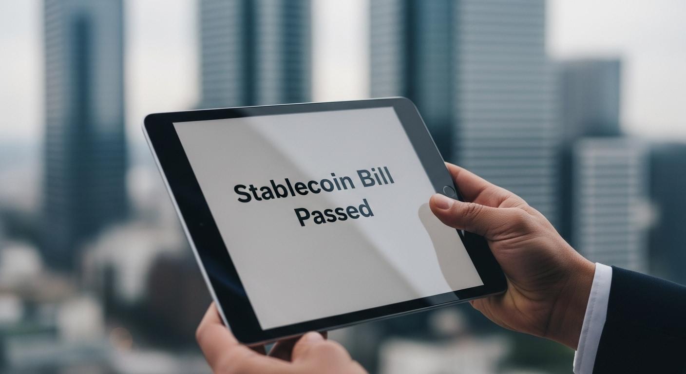 스테이블코인 법안 통과