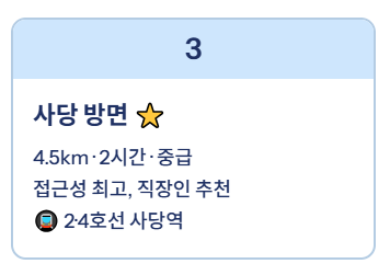 서울 근교 산책·달리기·트레킹 명소 완벽 가이드 | 주말 액티비티 추천