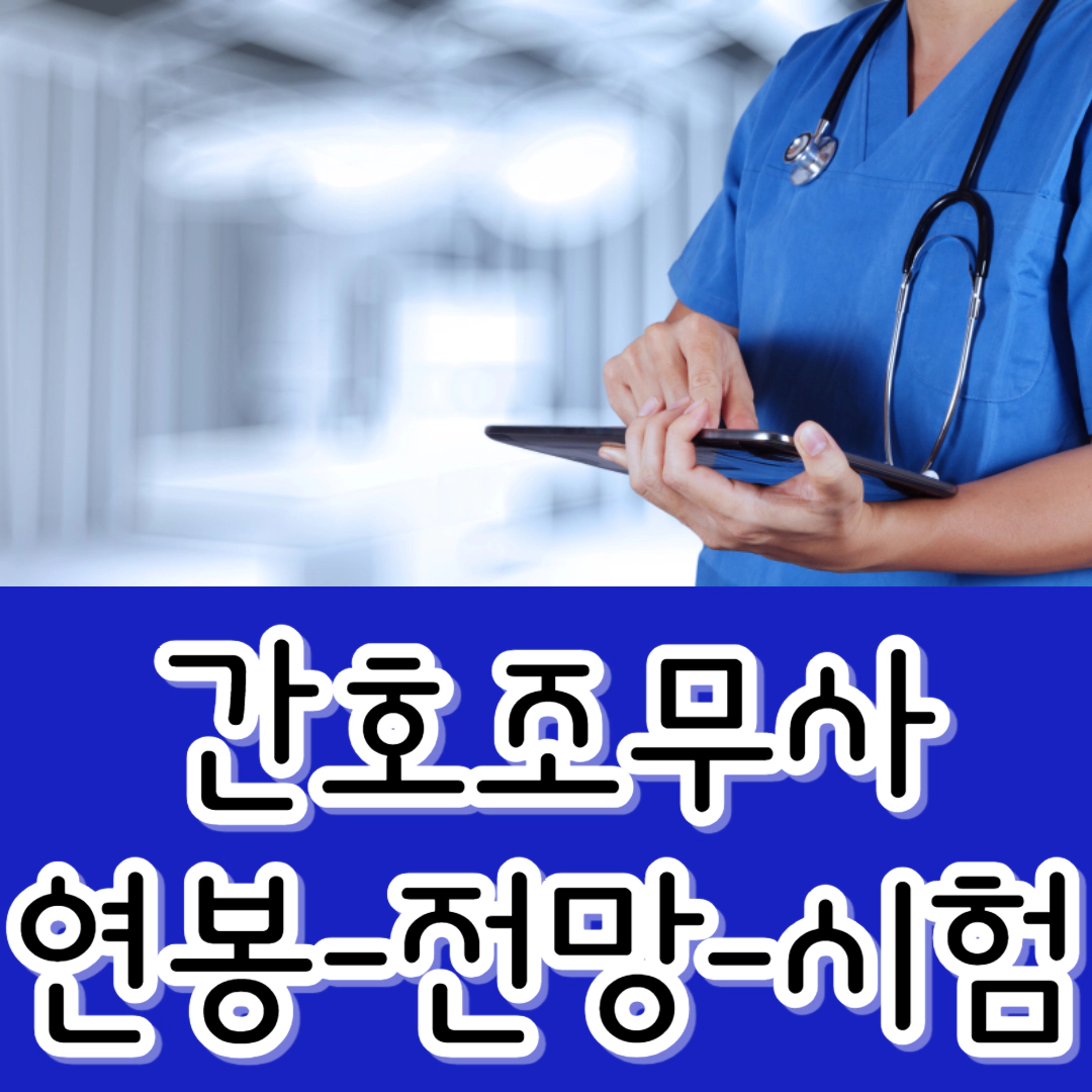 간호조무사 연봉-전망-시험