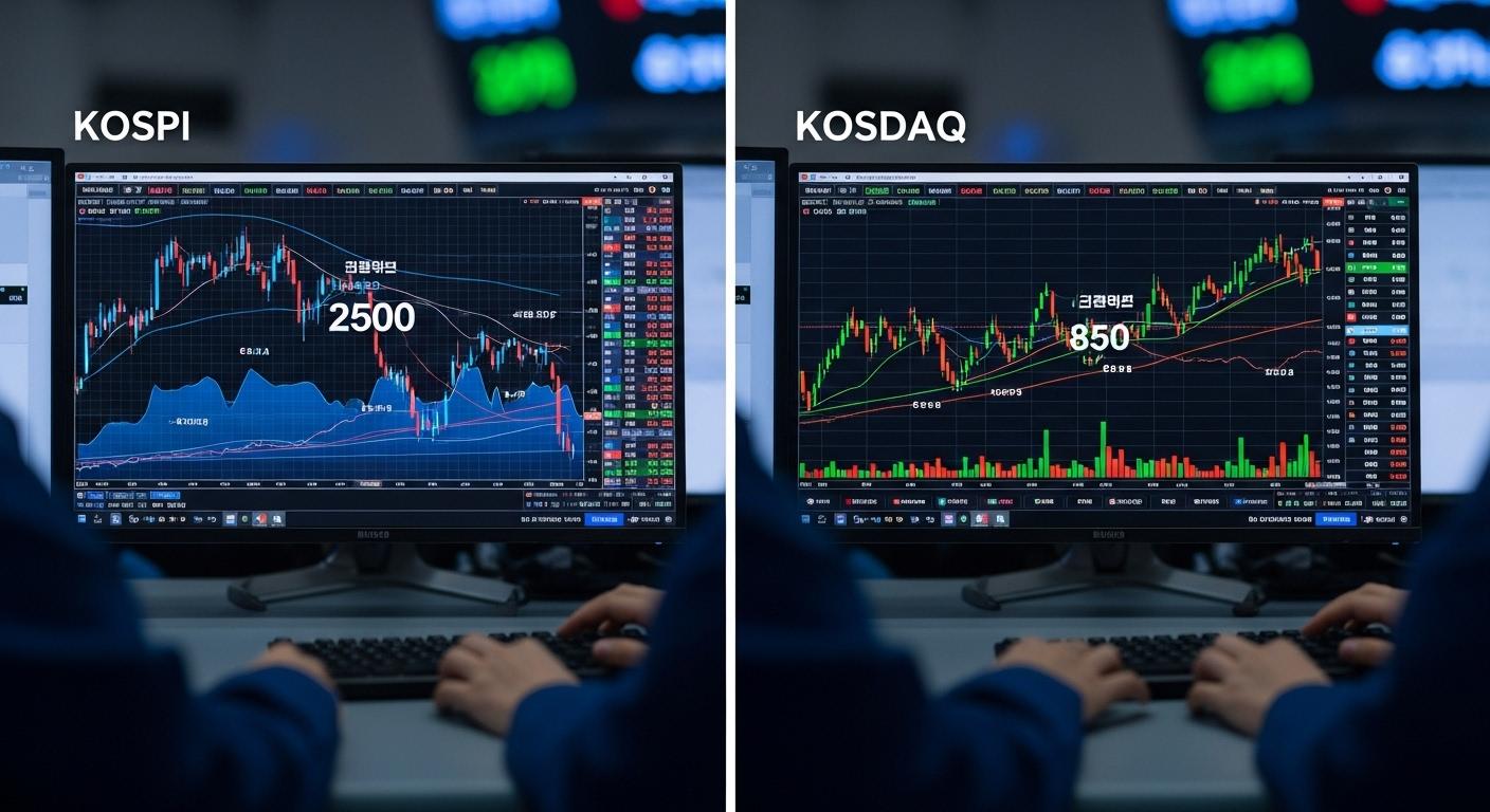 코스피 코스닥 차이 특징