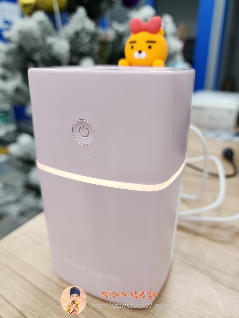 카카오프렌즈 데일리 미니 가습기(WM-HUMIDF 리본 라이언)
