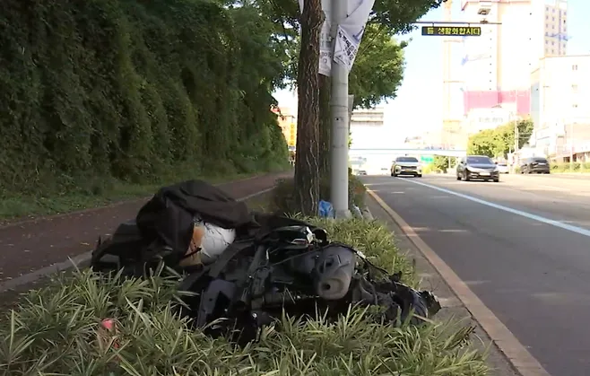 광주 화정동 마세라티 오토바이 20대 여자 사망사건