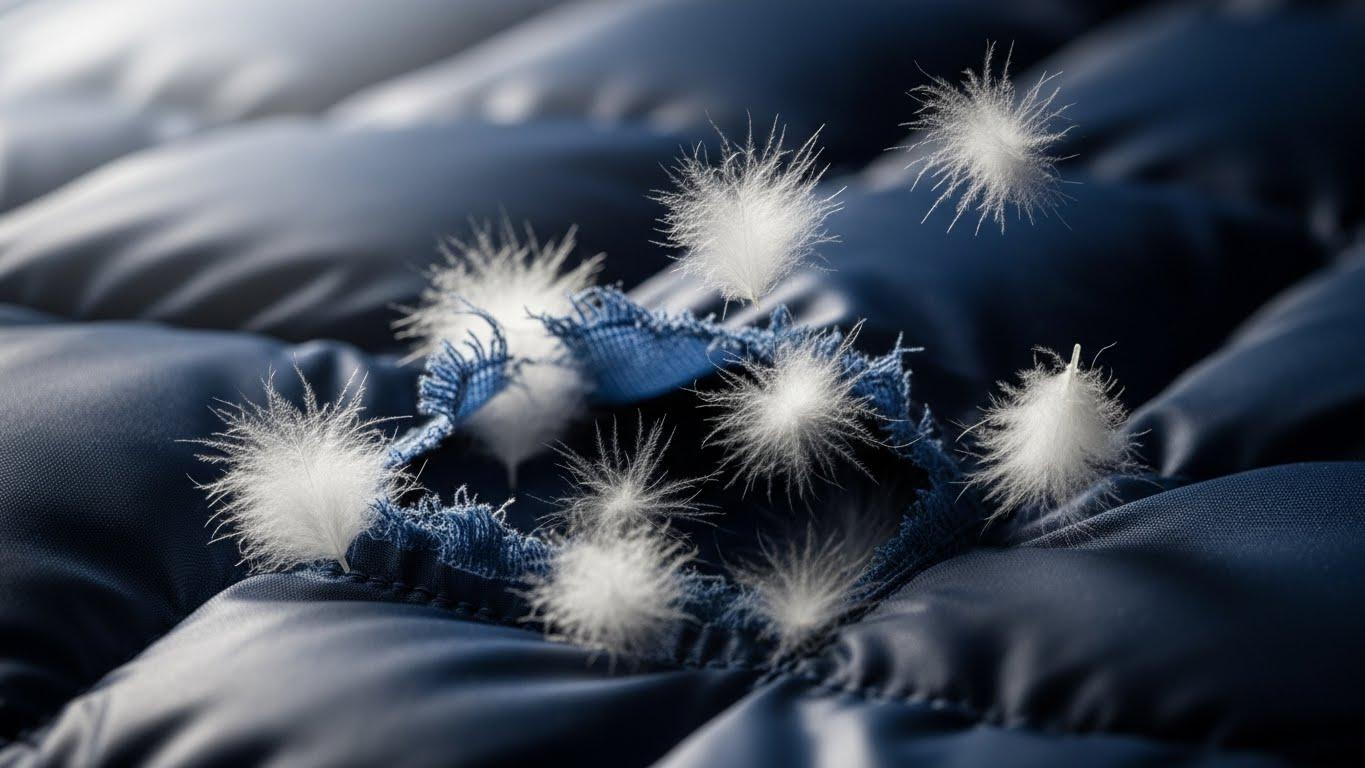 오리털 패딩 털빠짐