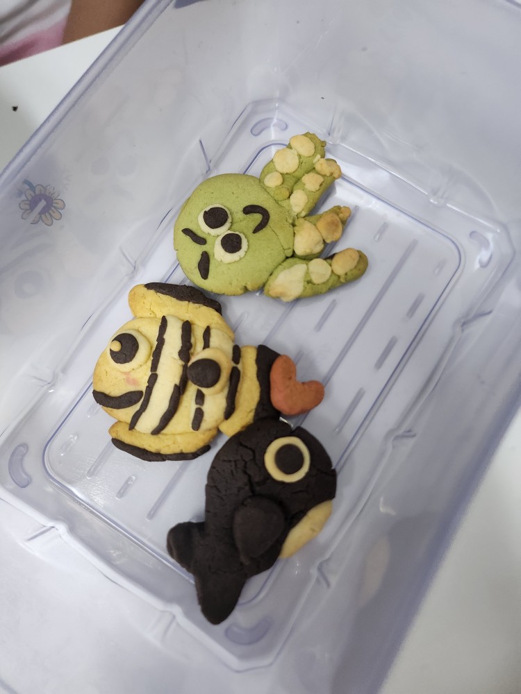 아이들과 만든 쿠키