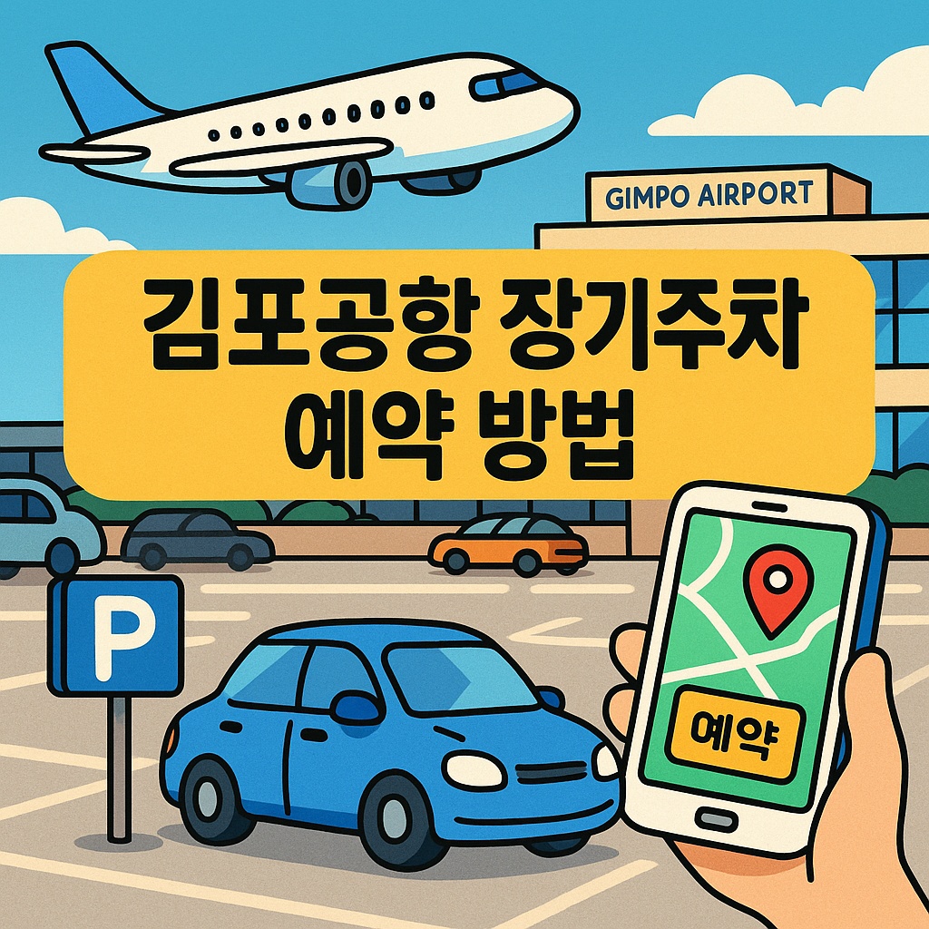김포공항 장기주차 예약방법