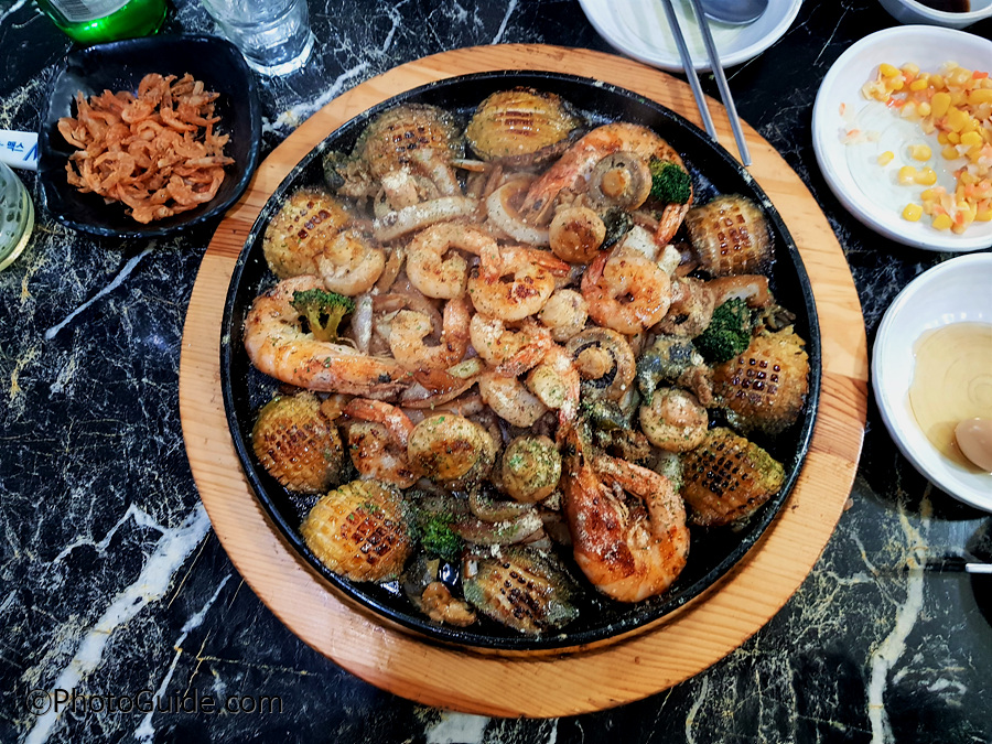 전복버터구이