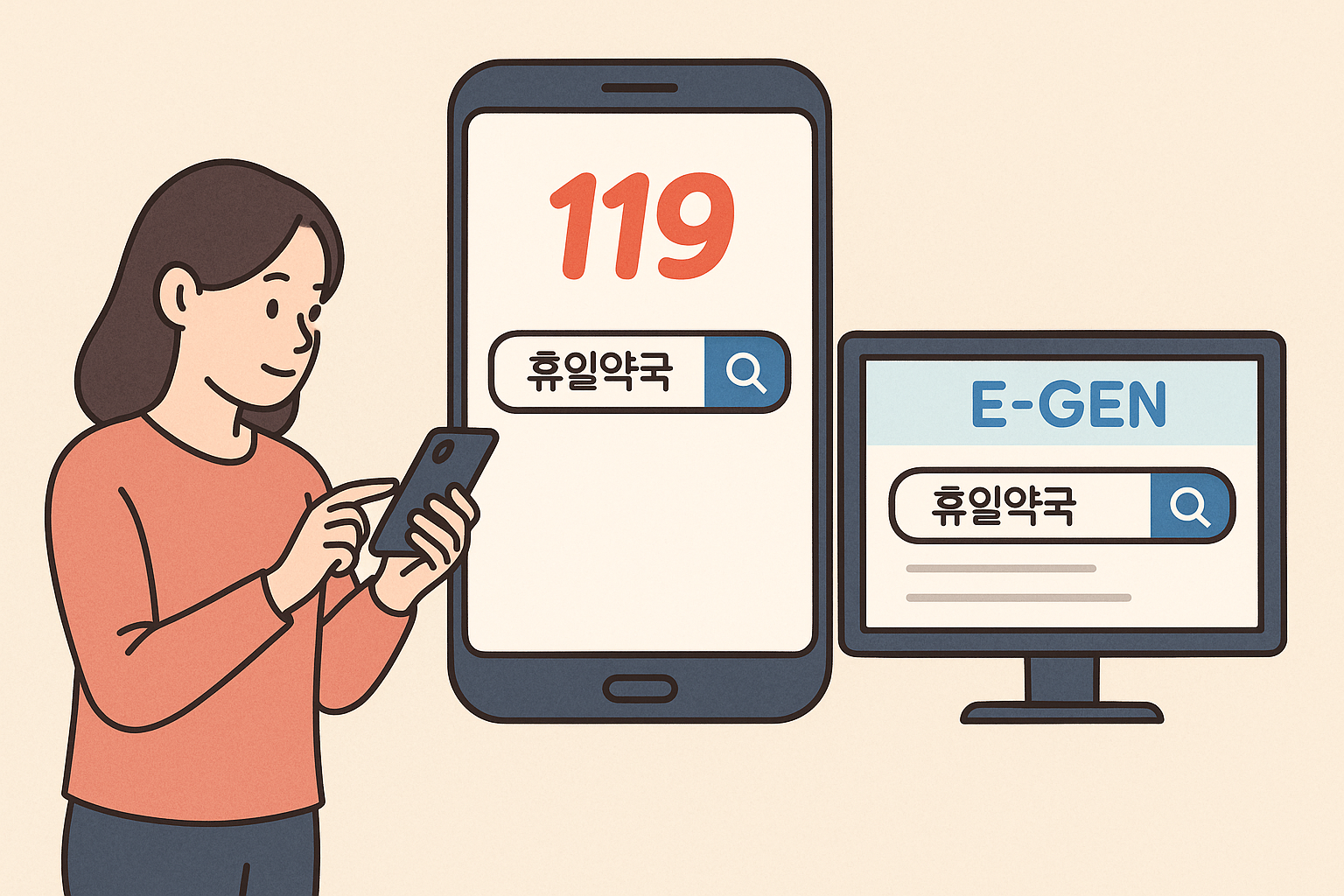 휴일에 열려 있는 약국은 어디? 포털보다 빠른 검색 팁