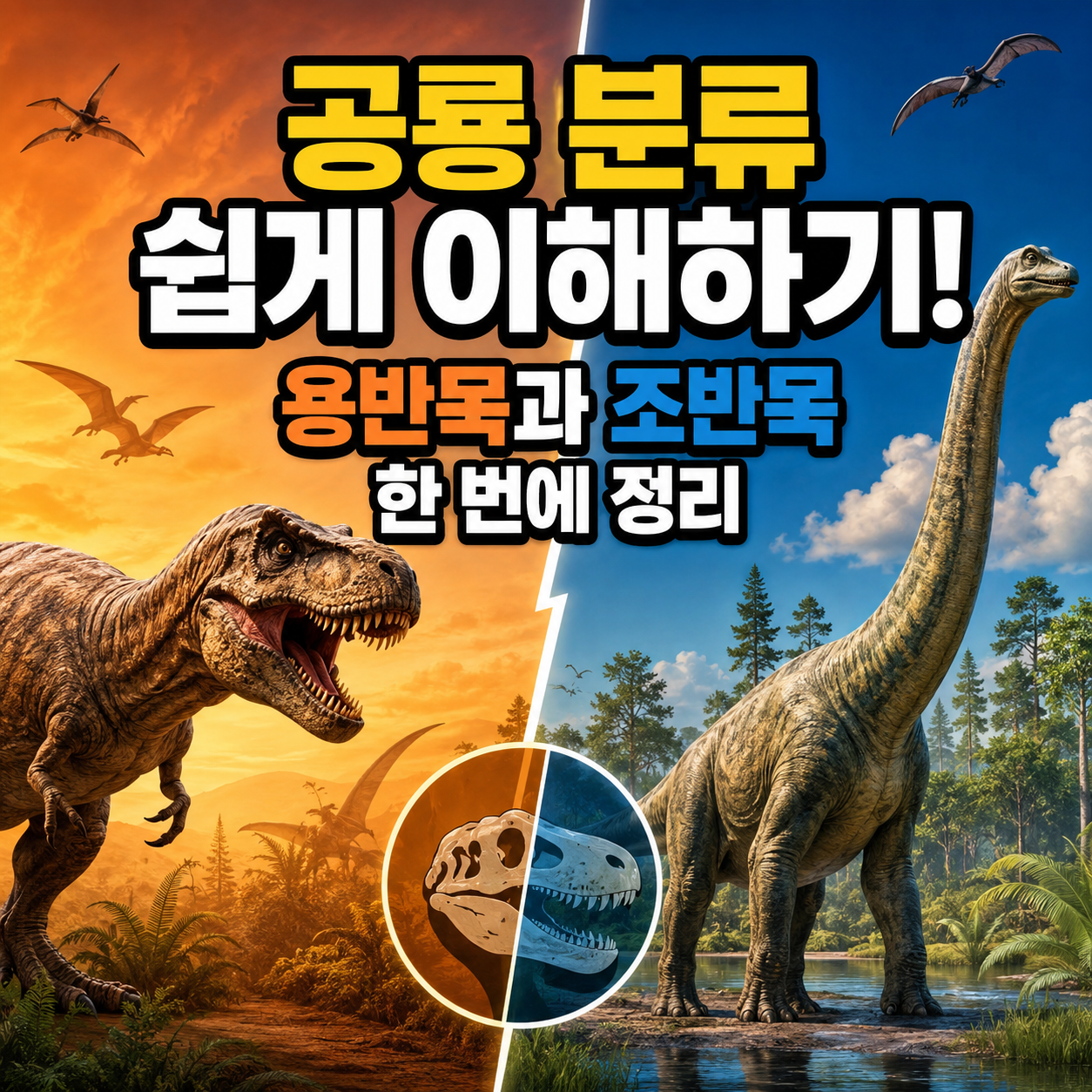 공룡 분류 쉽게 이해하기
