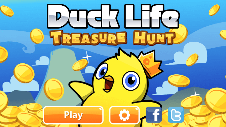 덕라이프5-플래시게임-메인-화면