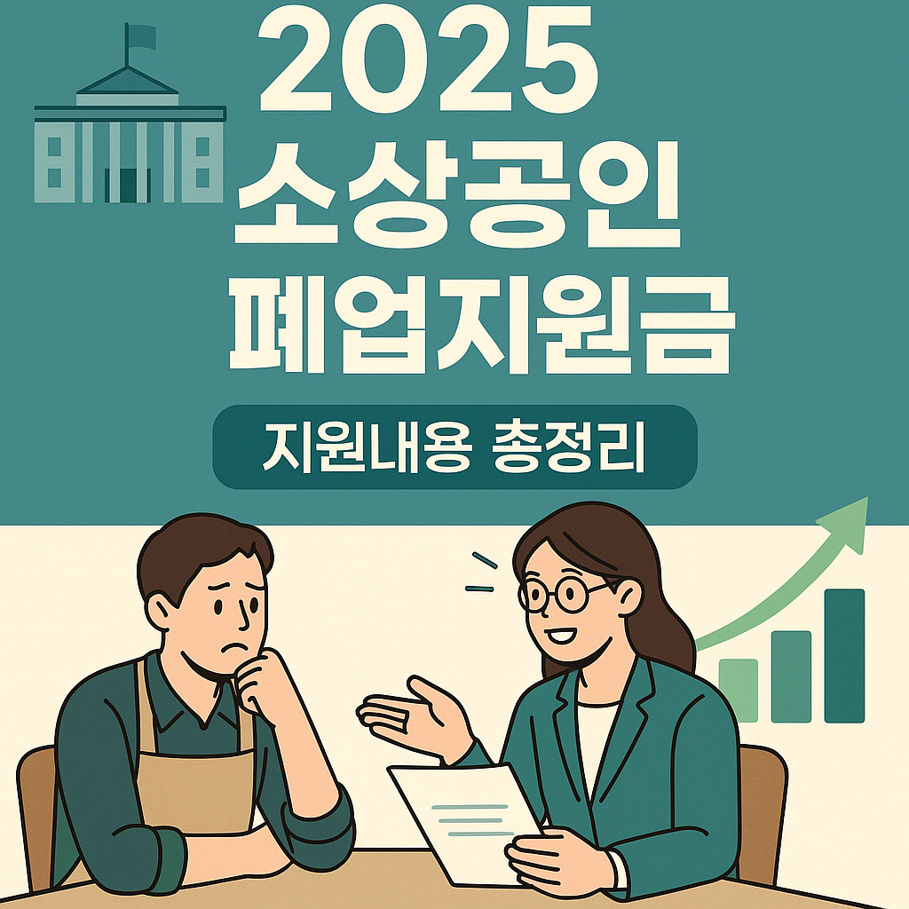 2025년 소상공인 폐업지원금