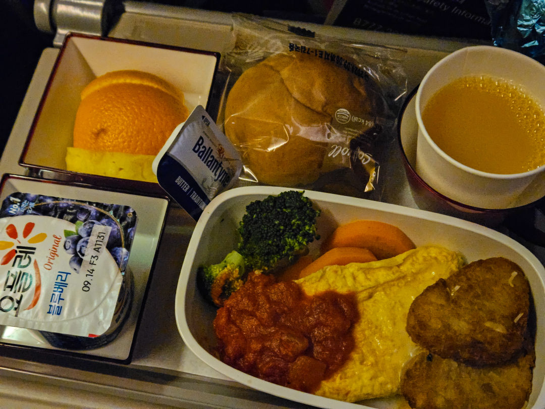 하와이 아시아나 항공 기내식