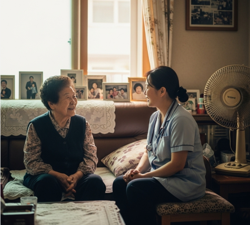 일본 고령화 정책에서 배우는 살던 곳에서 늙어갈 권리
