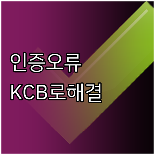 카카오페이 본인인증 오류 반복될 때 ..