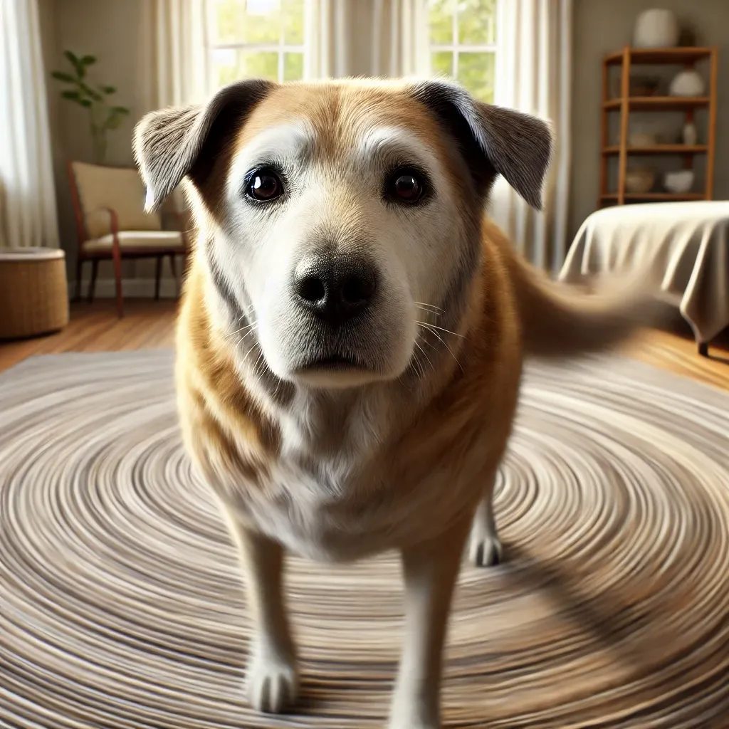 강아지가 한곳에서 도는 이유와 행동 분석