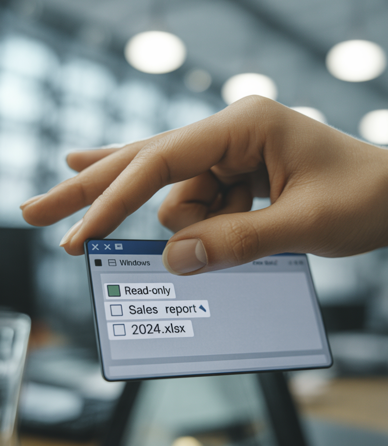 2. 파일에 걸린 보이지 않는 자물쇠 (파일 속성)