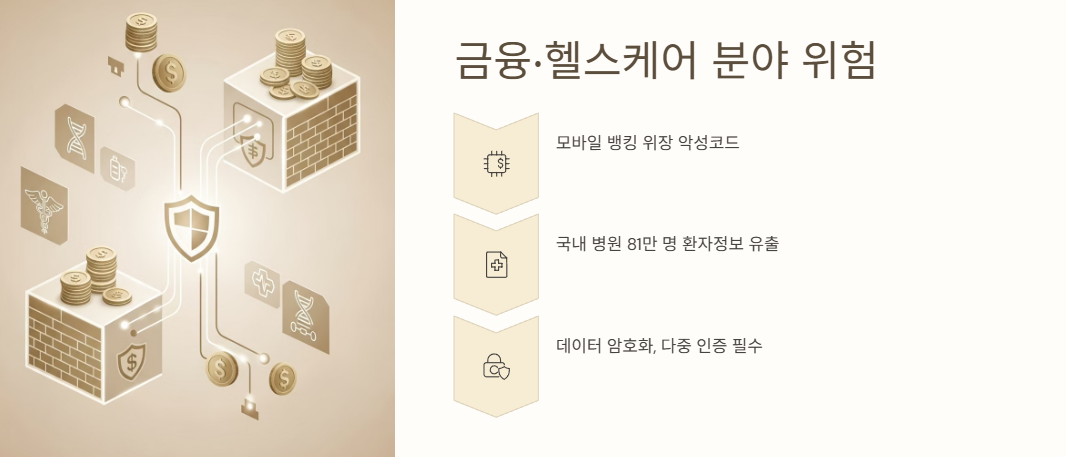 금융·헬스케어 분야 위험