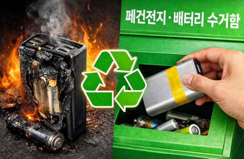 보조배터리 분리배출 방법 : 일반쓰레기일까? 안전하게 버리는 법 총정리
