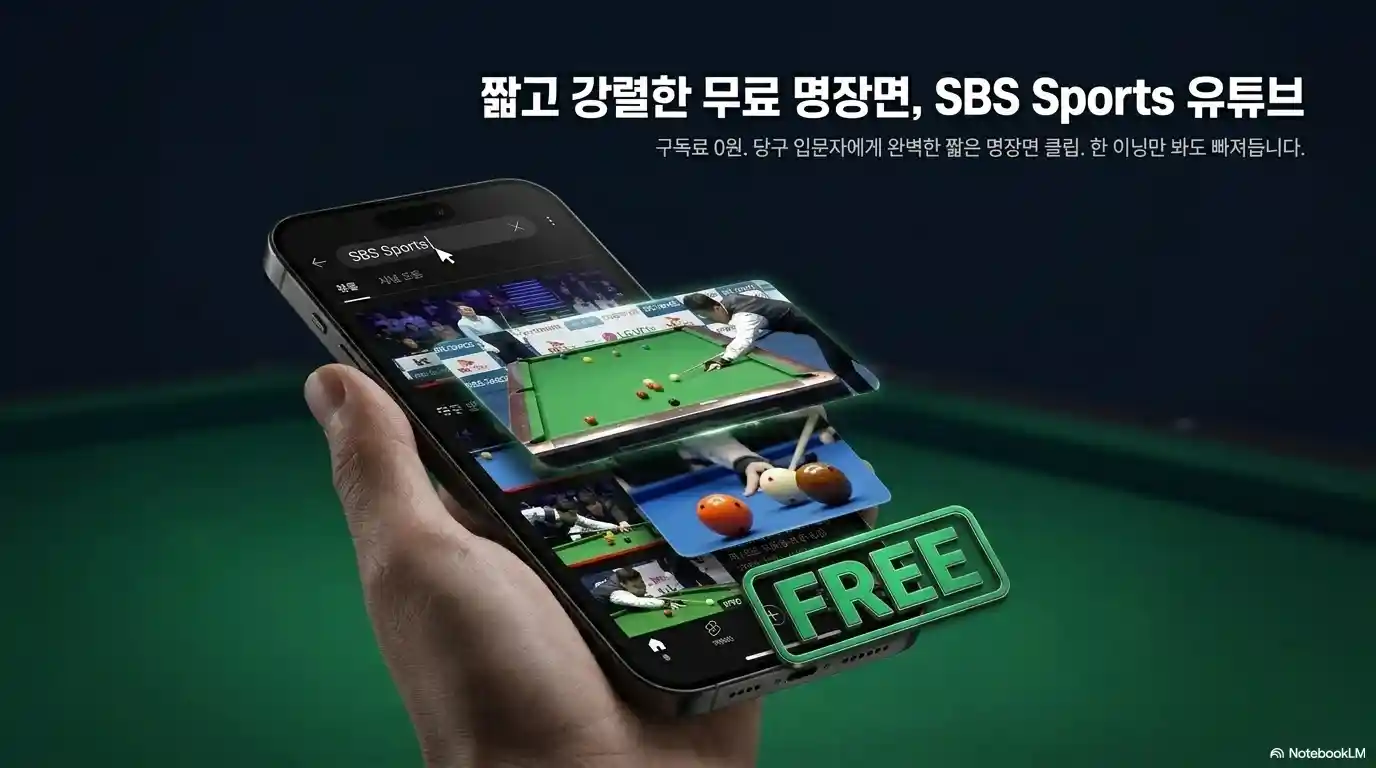 PBA 중계 채널 SBS 스포츠 유튜브 채널
