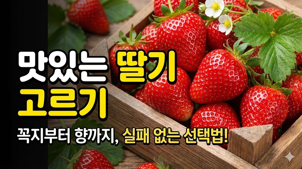 딸기고르는법