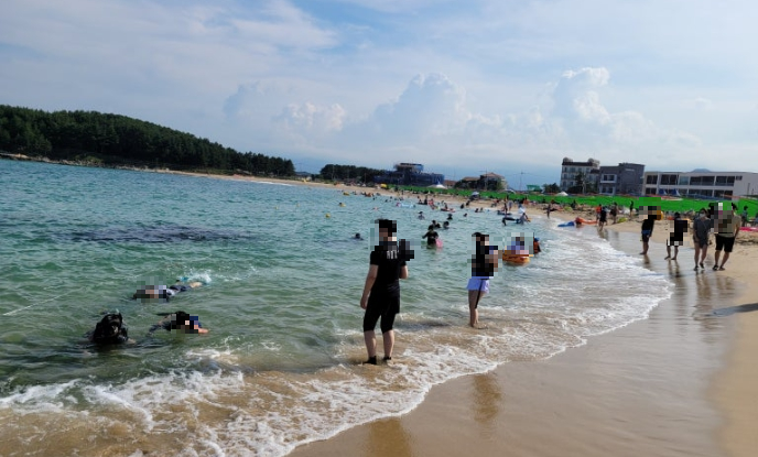 자작도해수욕장