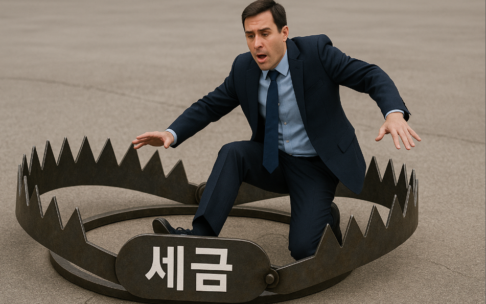 세금 함정 이미지