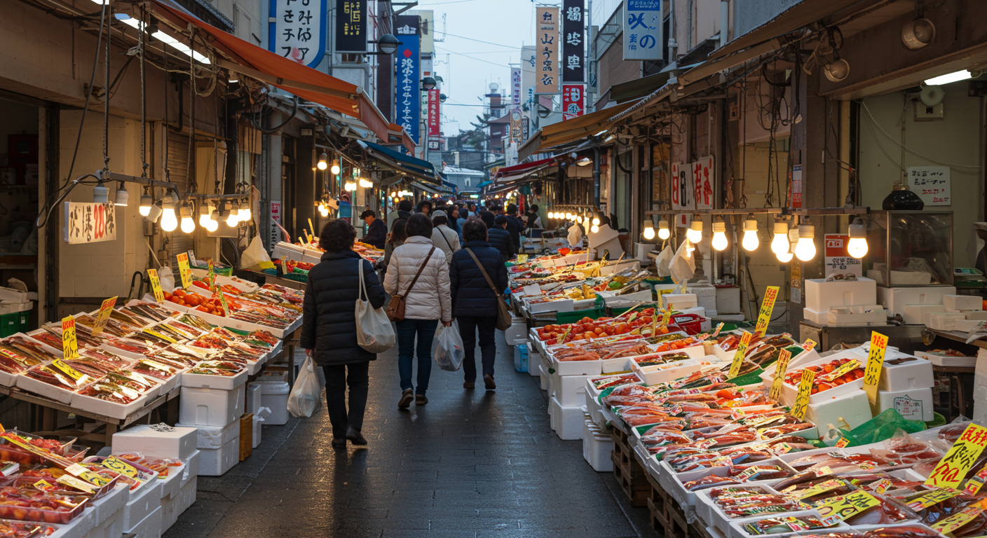 하코다테 아침시장