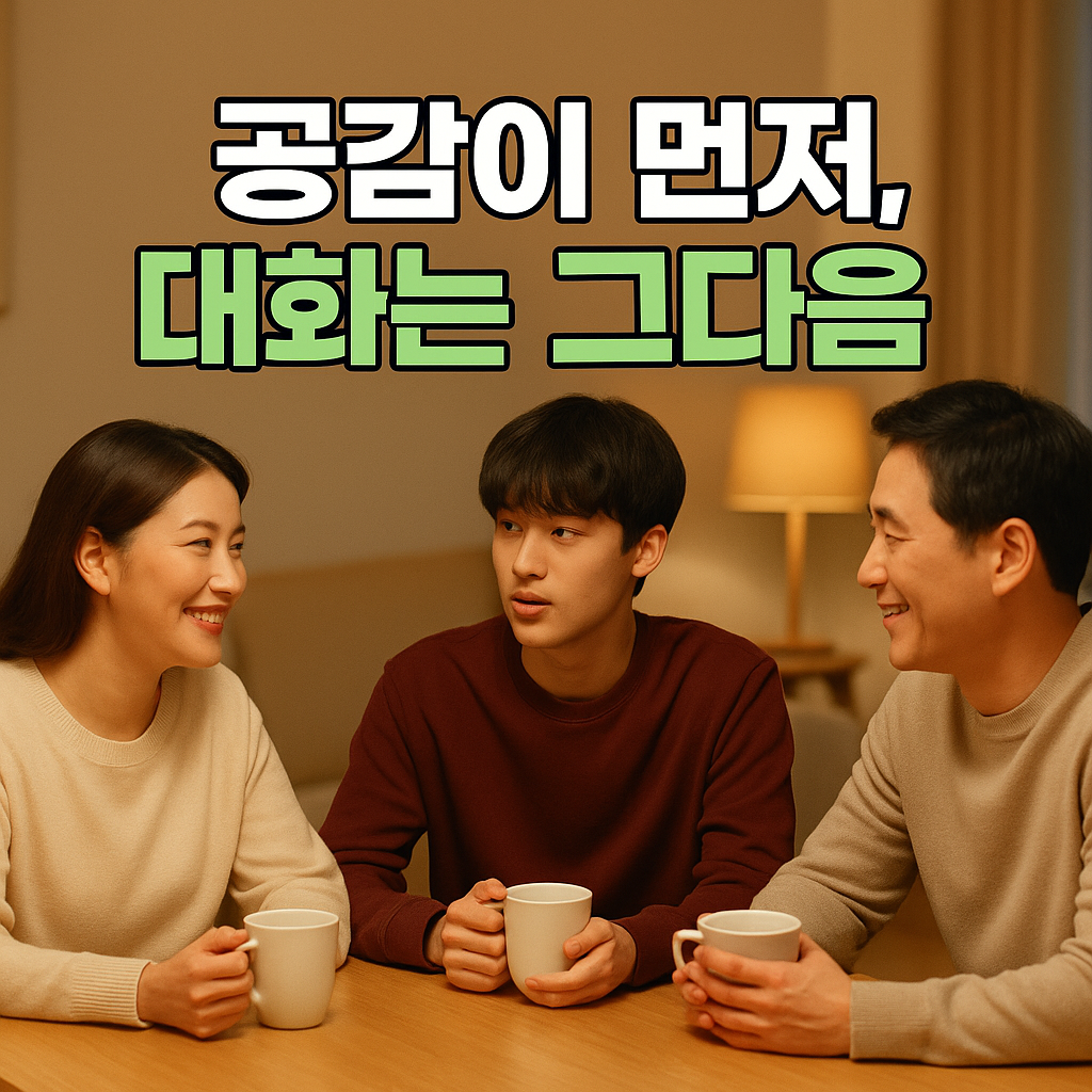 공감이 먼저 대화는 그다음