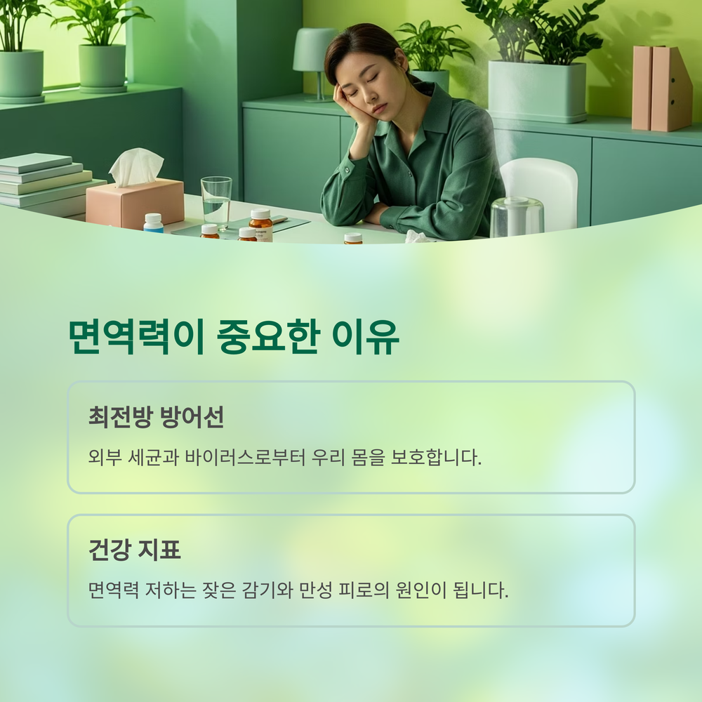 면역력, 왜 그렇게 중요할까요?