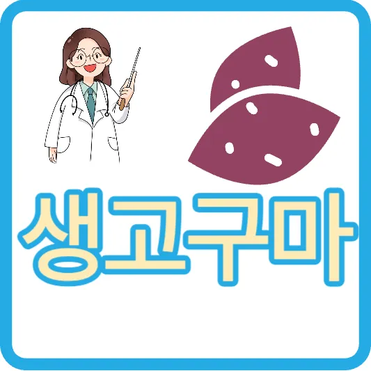 생고구마 효능 부작용 고구마 밤고구마 찐고구마 호박고구마 군고구마 칼로리