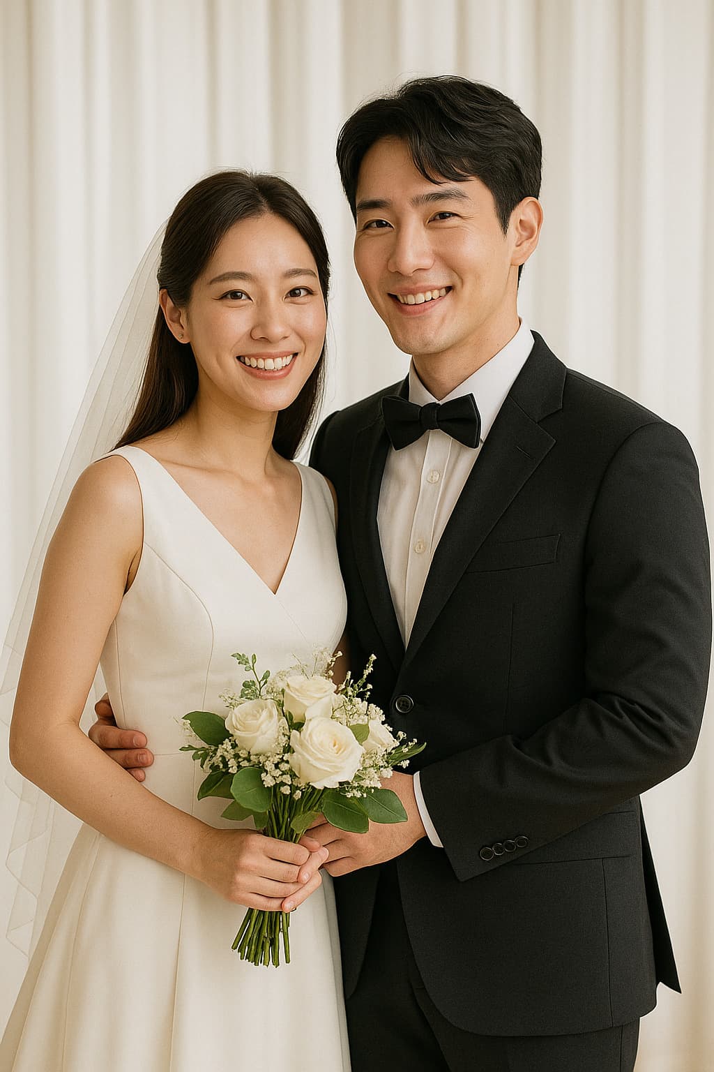 신혼부부 웨딩사진