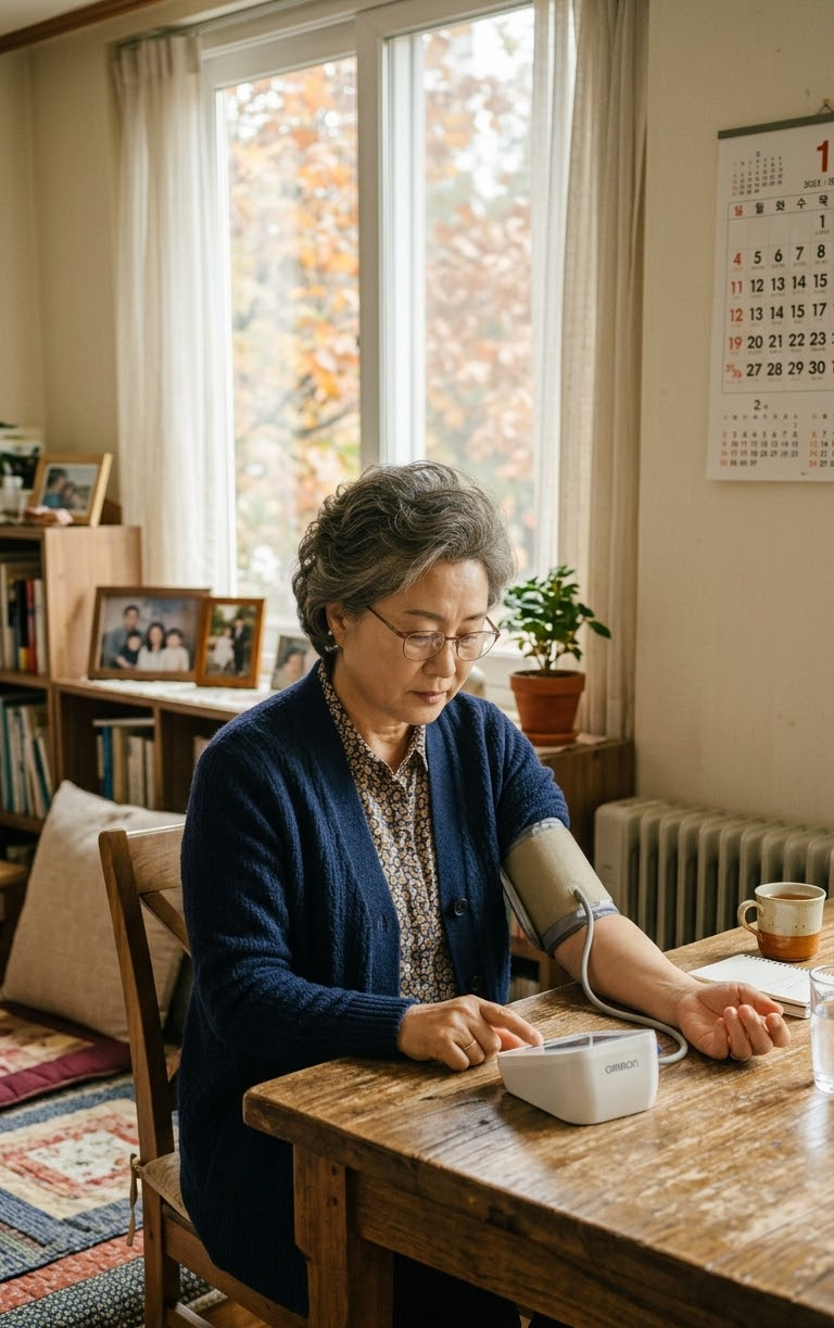 환절기혈압관리, 아침혈압스파이크, 기상직후혈압, 환절기고혈압, 아침양치물온도, 목뒤보온, 아킬레스건보온, 혈압관리법, 환절기건강관리, 고혈압예방, 아침기상루틴, 혈관건강, 환절기아침습관, 겨울철혈압관리, 카테콜아민, 혈압변동성, 가정혈압측정, 아침혈압높은이유, 기립성저혈압예방, 환절기심혈관질환, 혈압스파이크예방, 아침기상혈압관리, 혈관수축예방, 환절기보온법, 고혈압환자생활습관, 노년기혈압관리, 아침건강루틴, 혈압급상승예방, 심혈관질환예방, 황금길가이드