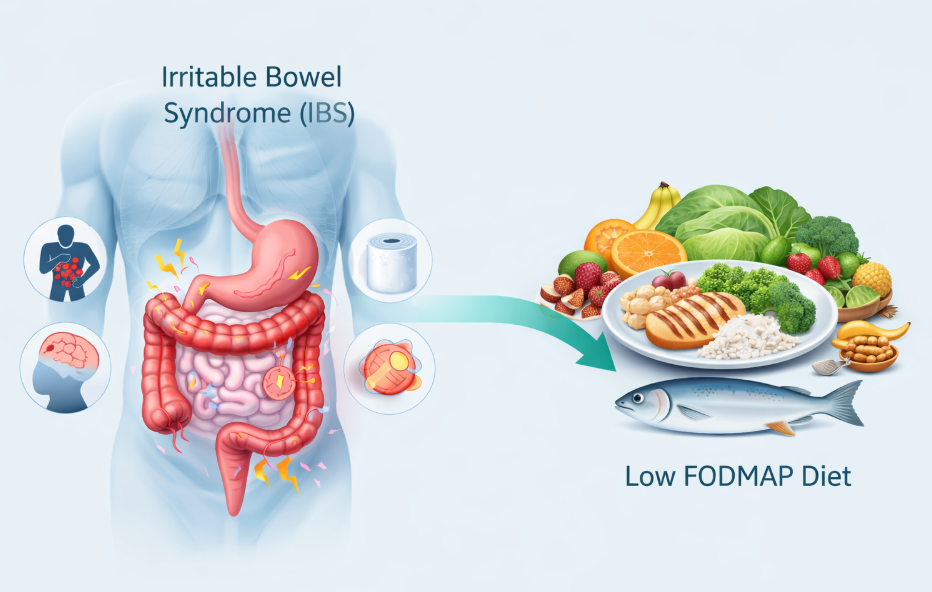 과민성 대장 증후군 원인과 증상 및 저포드맵 식단 관련 사진