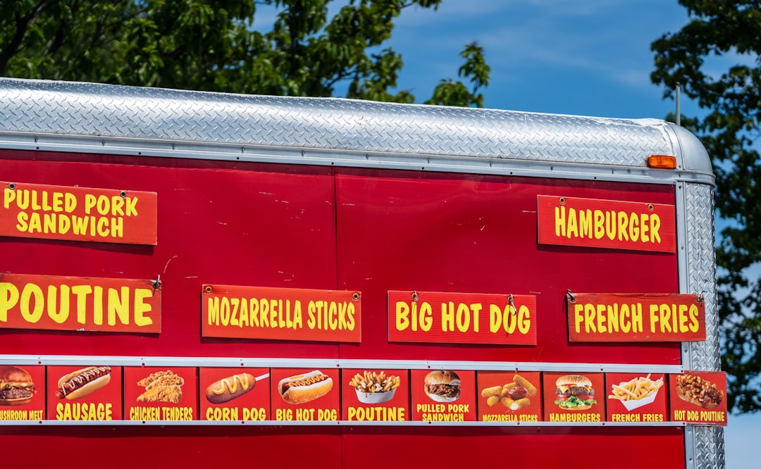 Food truck.