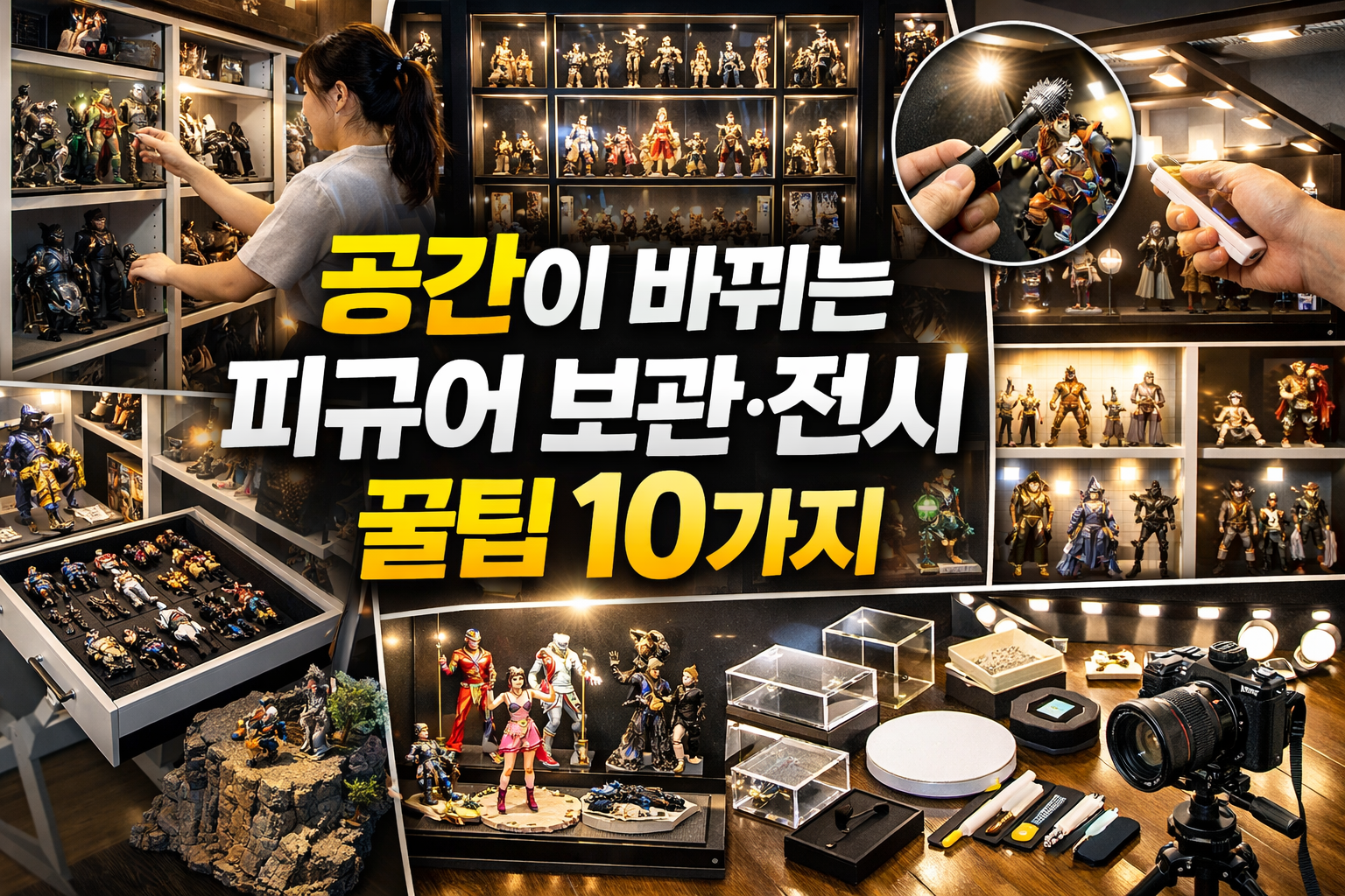 피규어 보관·전시