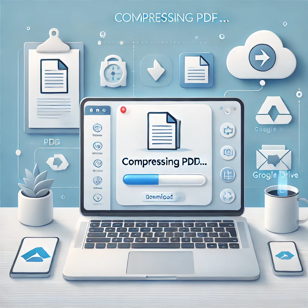 PDF 용량? 5초 만에 줄이세요!