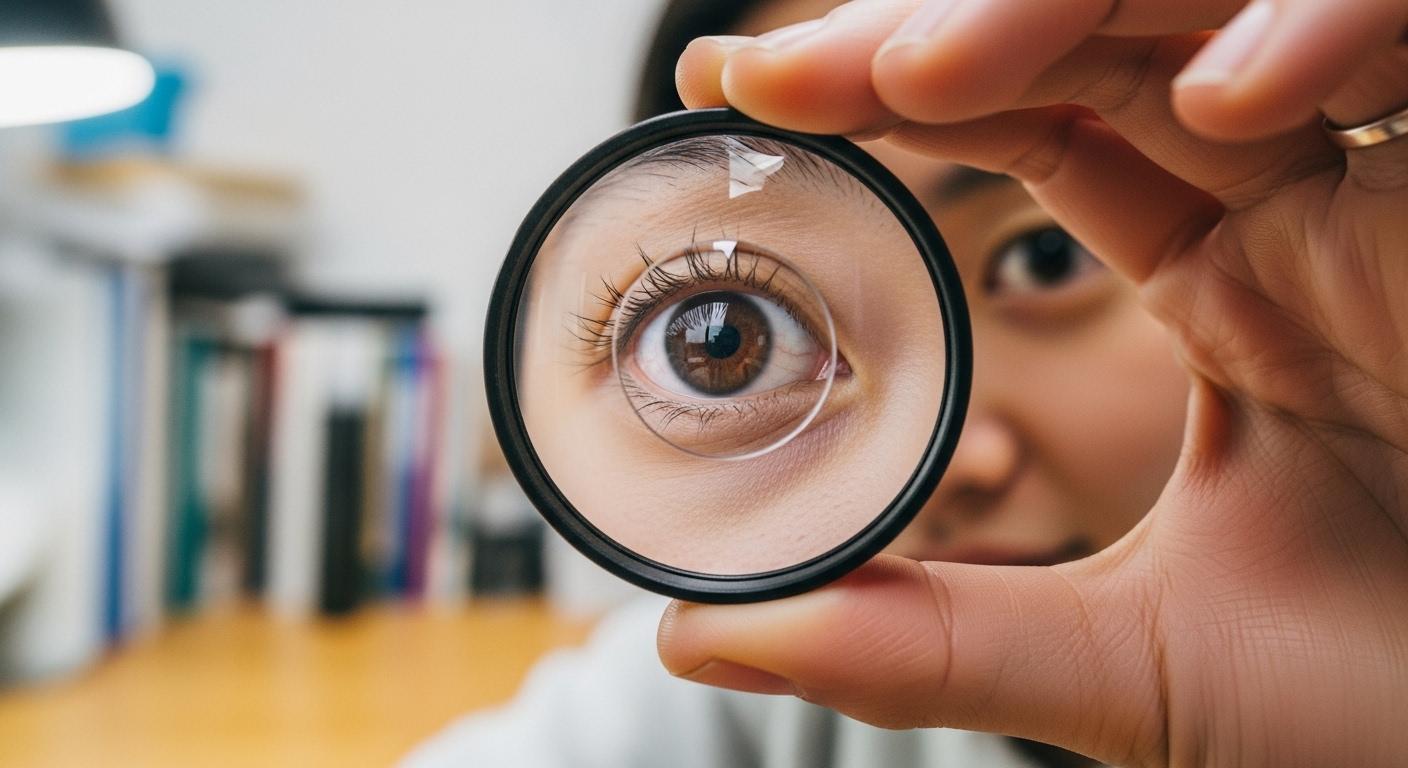 생활에서 이용되는 볼록렌즈